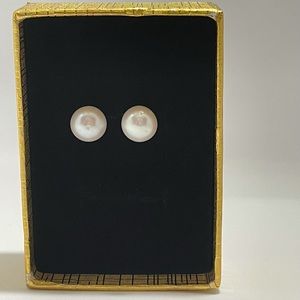 Authentic Freshwater pearl stud earrings